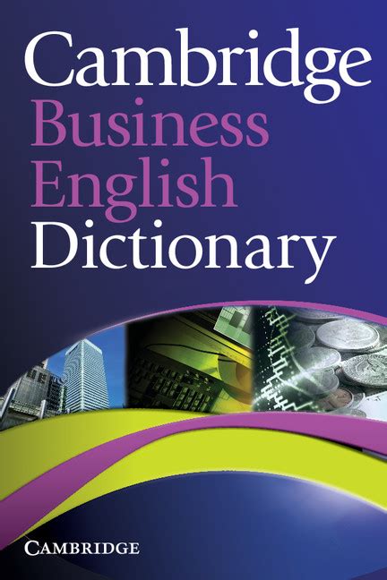 cambridge business english dictionary